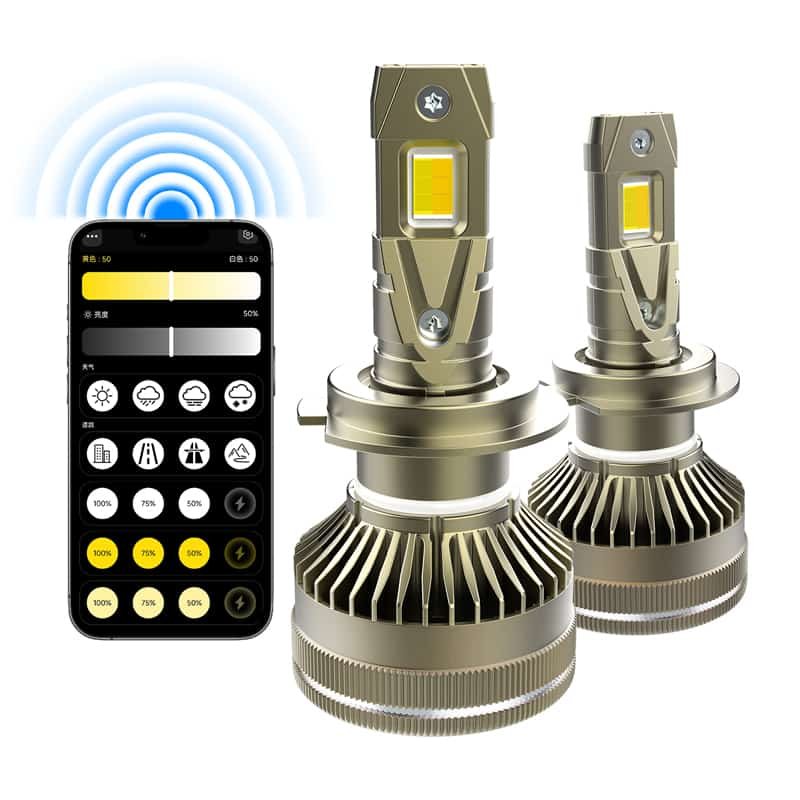 AKE K13 APP INTELLIGENCE Series: 9005 LED Headlights Bulbs 130 W